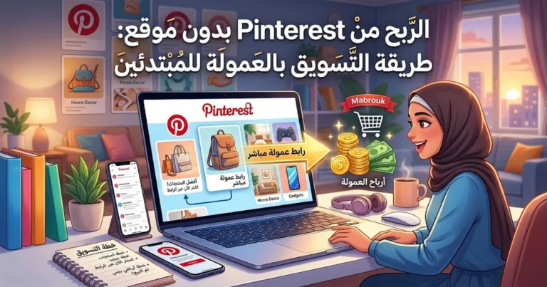 الربح من Pinterest بدون موقع: طريقة التسويق بالعمولة للمبتدئين